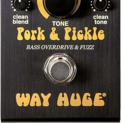 Way Huge WM91 Smalls Pork & Pickle Bass Overdrive & Fuzz Pedal image 2
