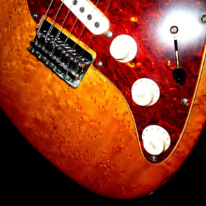 Eric Brown Super Strat 2003 Birds' Eye Maple. ALL HANDMADE. Trades welcome. Beautiful. image 20