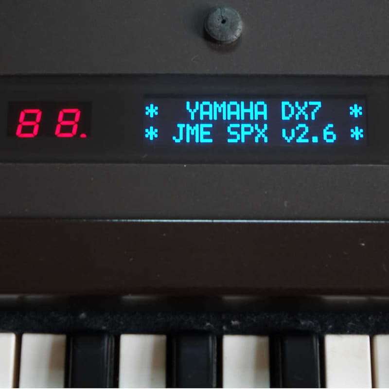 Yamaha DX7 OLED Display NEW, LCD Replacement - Blau | Reverb