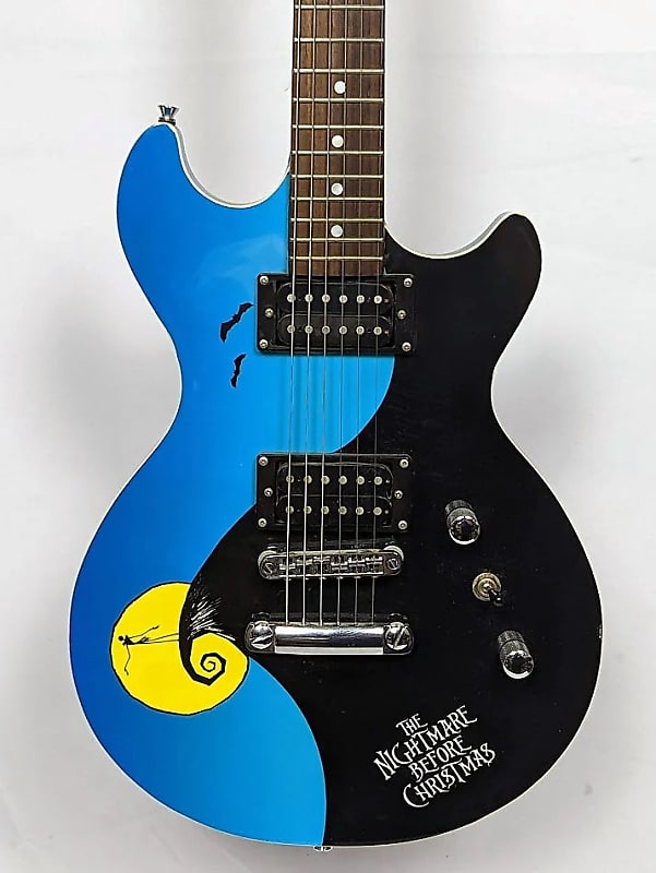 RARE Disney The Nightmare Before Christmas Electric Guitar DEG-1