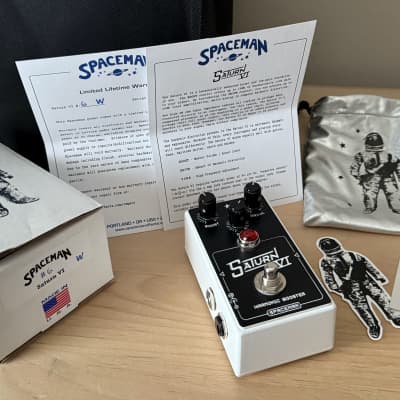 Reverb.com listing, price, conditions, and images for spaceman-effects-saturn-vi-harmonic-boost