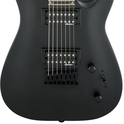 Jackson JS Series Dinky Arch Top JS22-7 DKA HT 7-String Right-Handed Electric Guitar with Amaranth Fingerboard (Satin Black) image 1