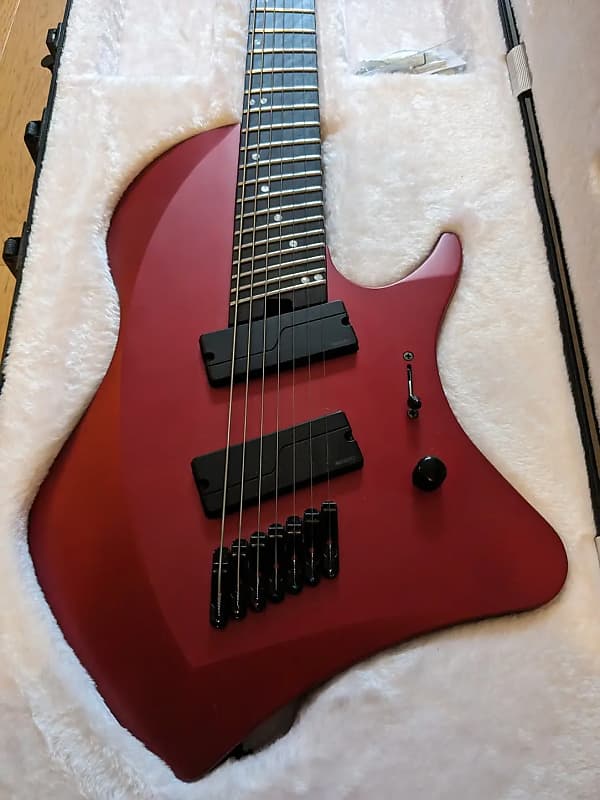 Abasi Guitars Larada legion 7 2021 - Crimsom metallic image 1