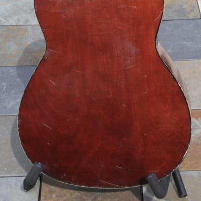 1968-1969 Sears Roebuck Parlor Guitar Model 306-12951100 Japan Goya Case image 2