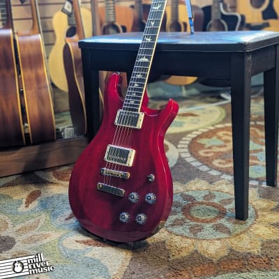 Paul Reed Smith PRS S2 McCarty 594 Thinline Electric Guitar Vintage Cherry image 2