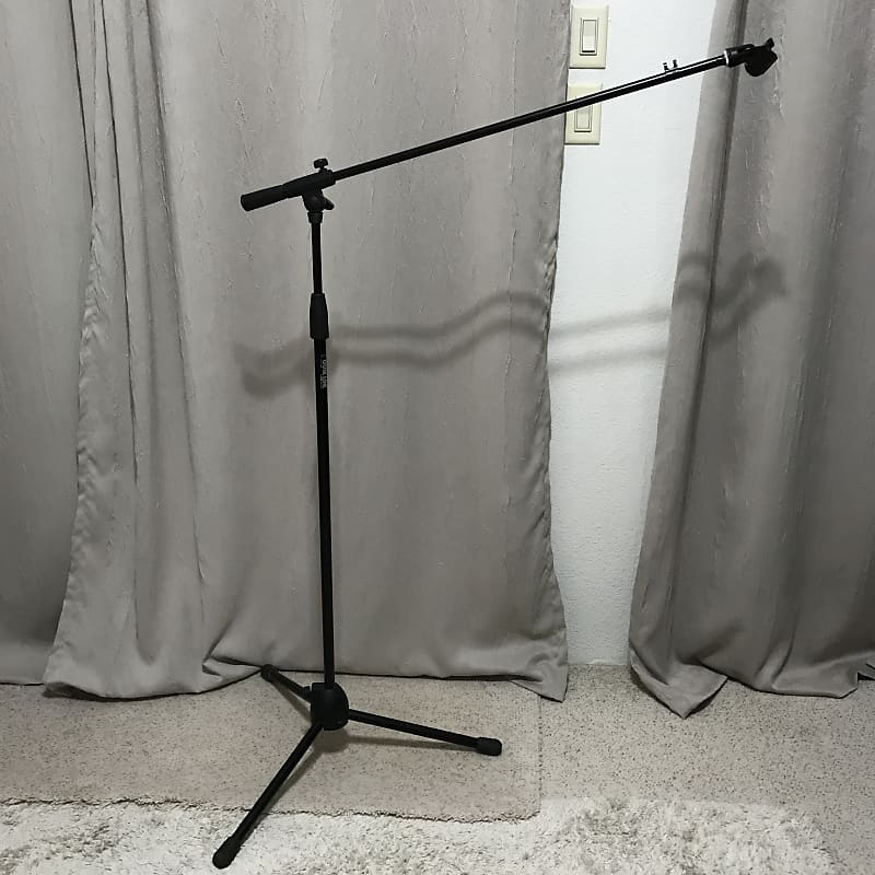 Quick Lok A300 Tripod Microphone Stand w/ Boom + Mic Clip + | Reverb