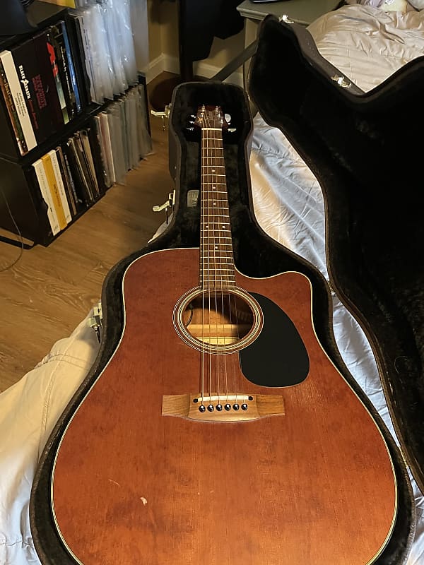 Takamine EF340SC Dreadnought Cutaway AcousticElectric Guitar Reverb