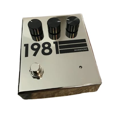 1981 Inventions DRV Overdrive Nickel Plated Edition | Reverb