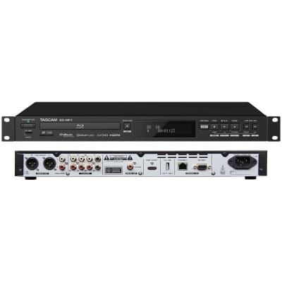 Tascam BD-MP1 Rackmount Blu-ray and USB Media Player [Open Box Deal] BDMP1 image 3