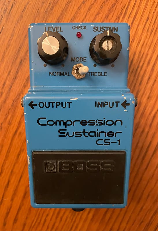 Boss CS-1 Compression Sustainer (Black Label 1981) | Reverb