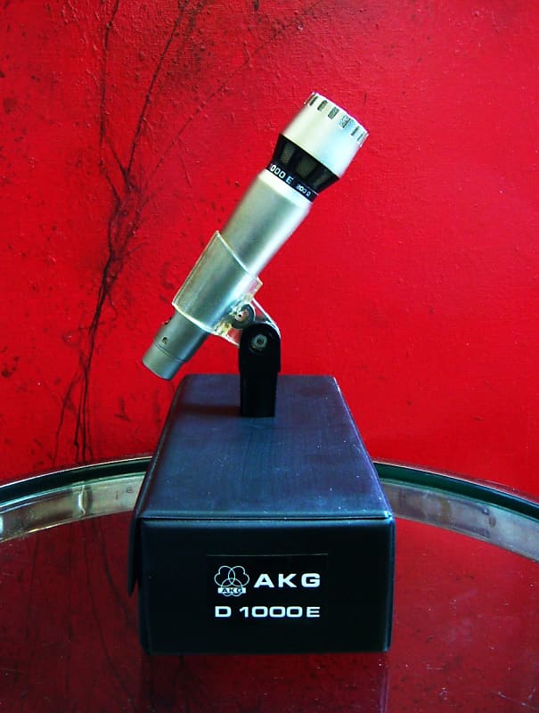 70's Vintage AKG D 1000E 3-Pin XLR Dynamic Cardioid Microphone 2024