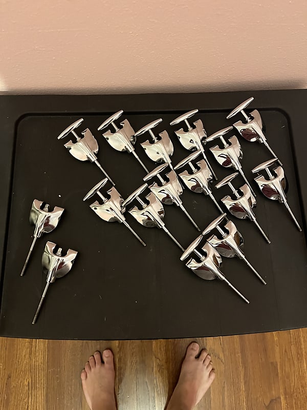 Gretsch BASS DRUM CLAWS & TRODS 16 Pack Reverb