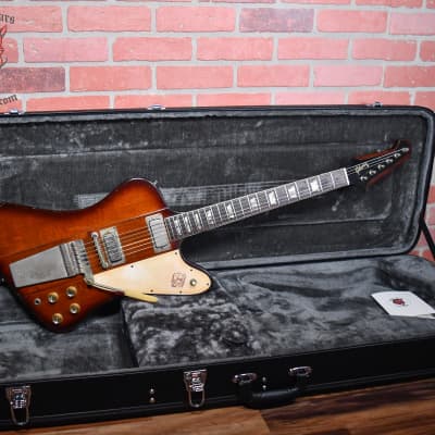 Gibson Vintage Firebird V With Maestro Vibrola Sunburst 1965 w/Fitted Hardshell Case image 2