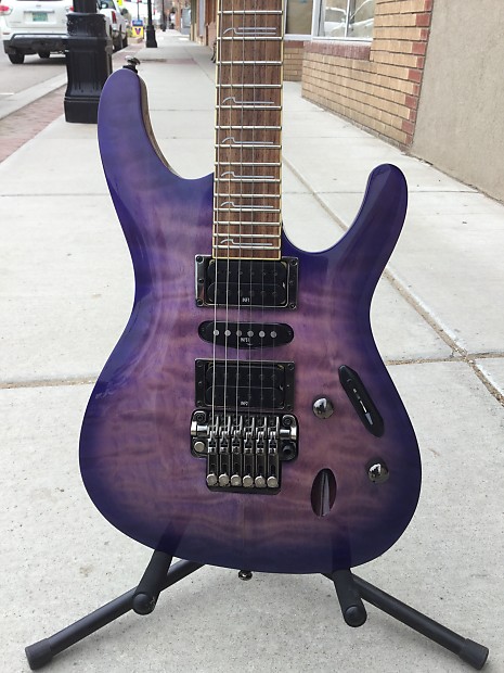 Ibanez s series purple deals