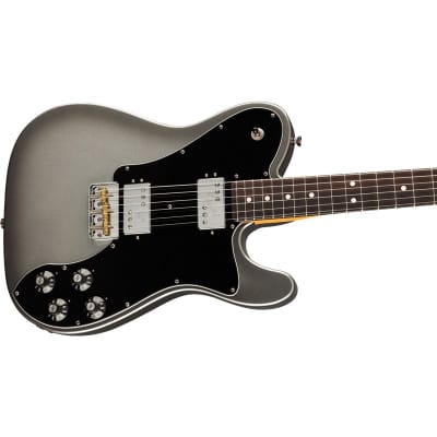Fender American Professional II Telecaster Deluxe, Rosewood Fingerboard, Mercury image 5
