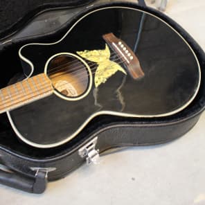 Epiphone EO 2EB Electric Acoustic Guitar Butterfly image 18