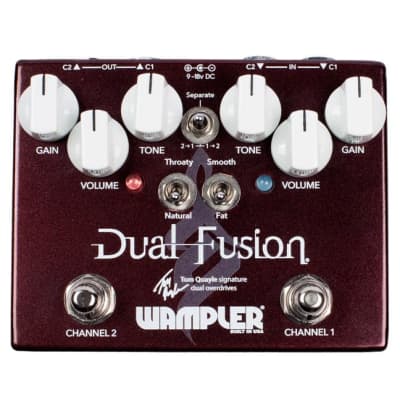 Reverb.com listing, price, conditions, and images for wampler-dual-fusion