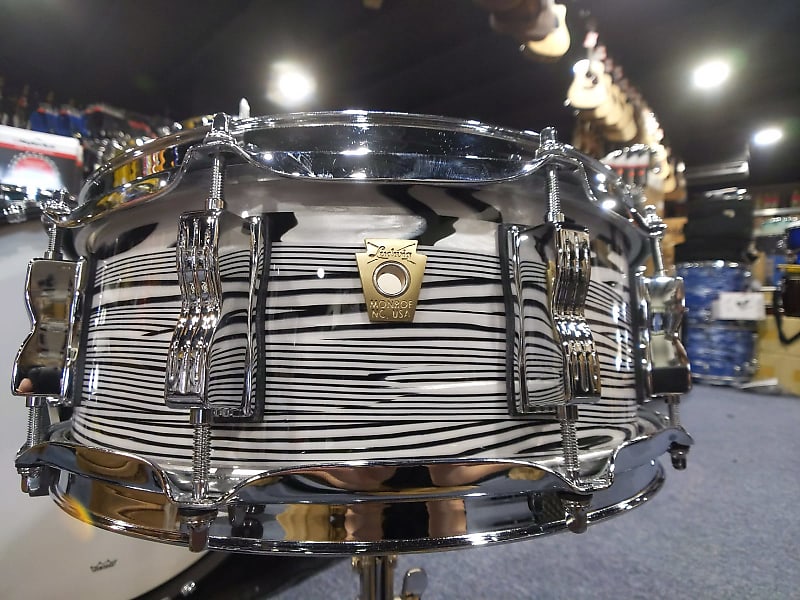 Ludwig Classic Maple Custom 2020 White Strata 5 X 14 Snare Drum NEW / Authorized Dealer / Free Ship! image 1