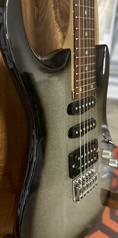 1990s Aria Pro II MA Series - Silver Burst - Shred Master