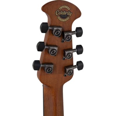 Ovation E-Acoustic Guitar Celebrity Elite Plus Mid Cutaway - Blue Flamed Maple image 6