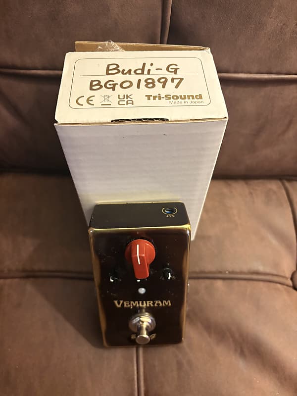 Vemuram Budi-G｜僅かな歪み感を調整出来るブーストペダルが登場