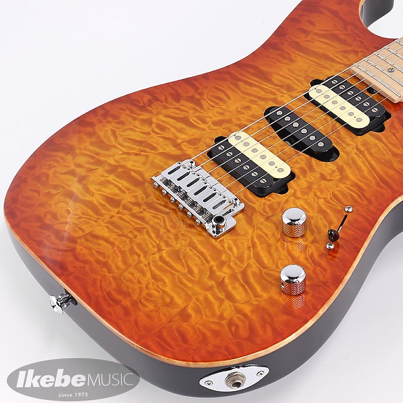 Suhr Guitars Standard Quilt Maple Top (Honey Burst Scraped