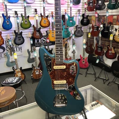 Fender Custom Shop LTD ‘66 Jaguar Journeyman Relic, Ocean Turquoise with Deluxe Case image 4