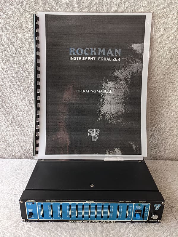 SR&D RROCKMAN INSTRUMENT EQUALIZER MODEL 100 ロックマン イコライザー  動作未確認ジャンク品(イコライザー)｜売買されたオークション情報、yahooの商品情報をアーカイブ公開 - オークファン 楽器、器材