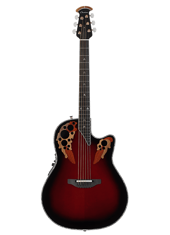 上位機種　Ovation American LX Custom Elite Ovation American LX Custom Elite® Deep Contour Black Cherry