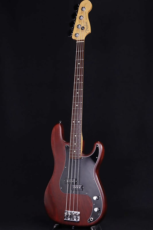 Fender USA American Standard Ash Stain Precision Bass Wine Red  (S/N:US12024894) (06/30)