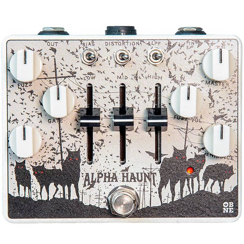 初期OldBloodNoiseEndeavors AlphaHaunt Fuzz Old Blood Alpha Haunt Fuzz Pedal - Perfect Circuit