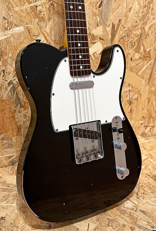 Pre Owned Fender Custom Shop 2014 '63 Telecaster Relic - Black, Rosewood Inc Case image 1