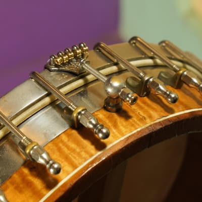 1920s/2000s Vintage/Antonio Tsai Fancy 5-String Openback Banjo image 19