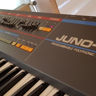 Roland Juno 106 ✅ 61-Key Programmable Polyphonic ✅RARE from ´80s✅ Synthesizer / Keyboard ✅ Cleaned & Full Checked✅ Roland Juno-106✅ Roland Juno 60  little Brother image 10