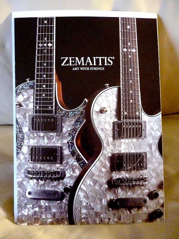 Zemaitis Catalog. Rare! | Reverb Canada