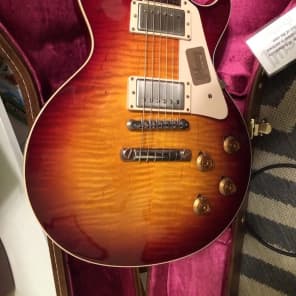 Gibson  les Paul 58 Historic 2016 Bourbon Burst With Bare Knuckle Mules and Faber Upgrades. image 3