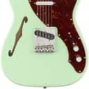 Fender American Original 60s Tele Thinline Maple Neck Surf Green W/C