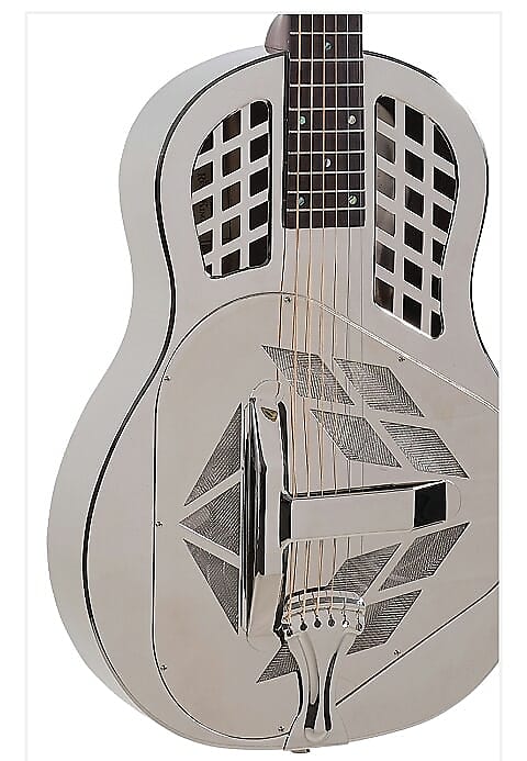Recording King RM-991-R | Roundneck All-Metal Resonator Guitar.  New with Full Warranty! image 1