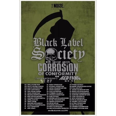 Black label society size 13 ring on sale