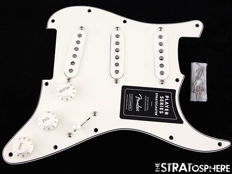 Fender Player Strat LOADED PICKGUARD PICKUPS Stratocaster, *Custom