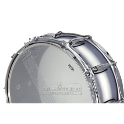 Gretsch Brooklyn Snare Drum 14x5.5 10-Lug Silver Mist Duco image 4