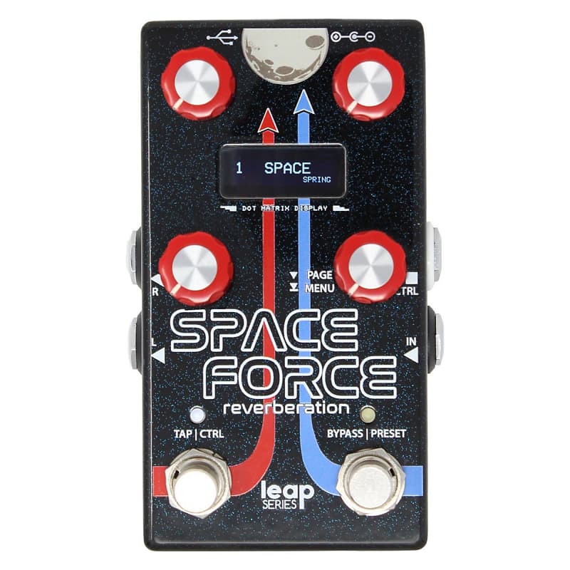 Alexander Pedals Space Force Reverberation 2022 - Present - Black Sparkle image 1