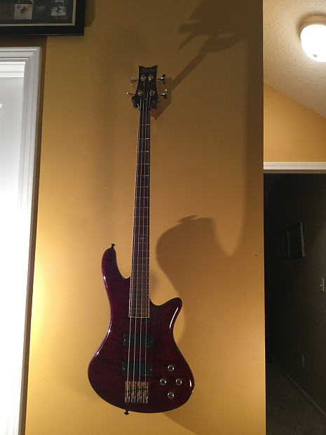 SCHECTER DIAMOND SERIES ELITE-4 左利き Schecter Diamond Series Lefty STILETTO EXTREME-4 2017 Used