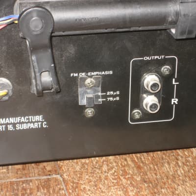 Pioneer TX-6700 AM/FM stereo tuner, Professionally Refurbished, Vintage MIJ image 7