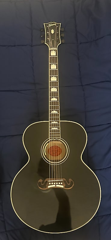 Gibson SJ 200 2015 - Ebony Early 60’s Limited Edition | Reverb