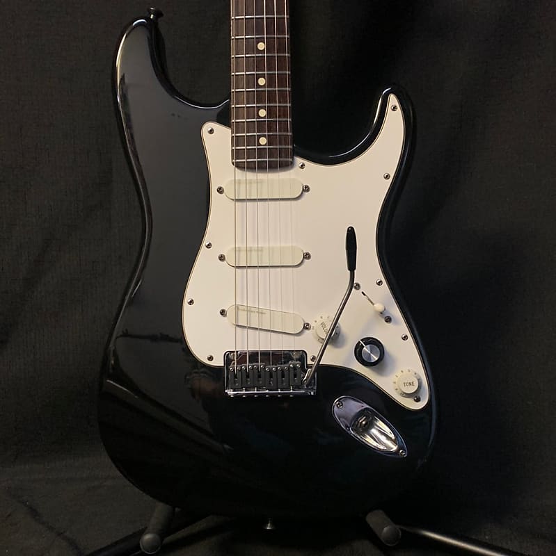 Used 1993 Fender American Strat Plus w/ Bag - Black 092523 image 1