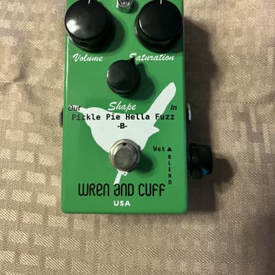 Reverb.com listing, price, conditions, and images for wren-and-cuff-the-pickle-pie-hella-fuzz