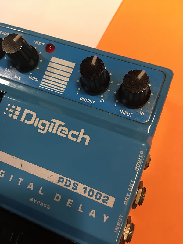 高評価なギフト Digital 1002 PDS DigiTech Delay Reverb | Blue 80s ギター
