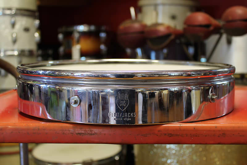 1960s Ralph Kester Flat Jacks 14" Snare Drum Reverb