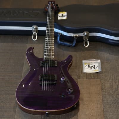 Carvin CT-6 California Carved Top Electric Guitar  Figured Purple + OHSC for sale